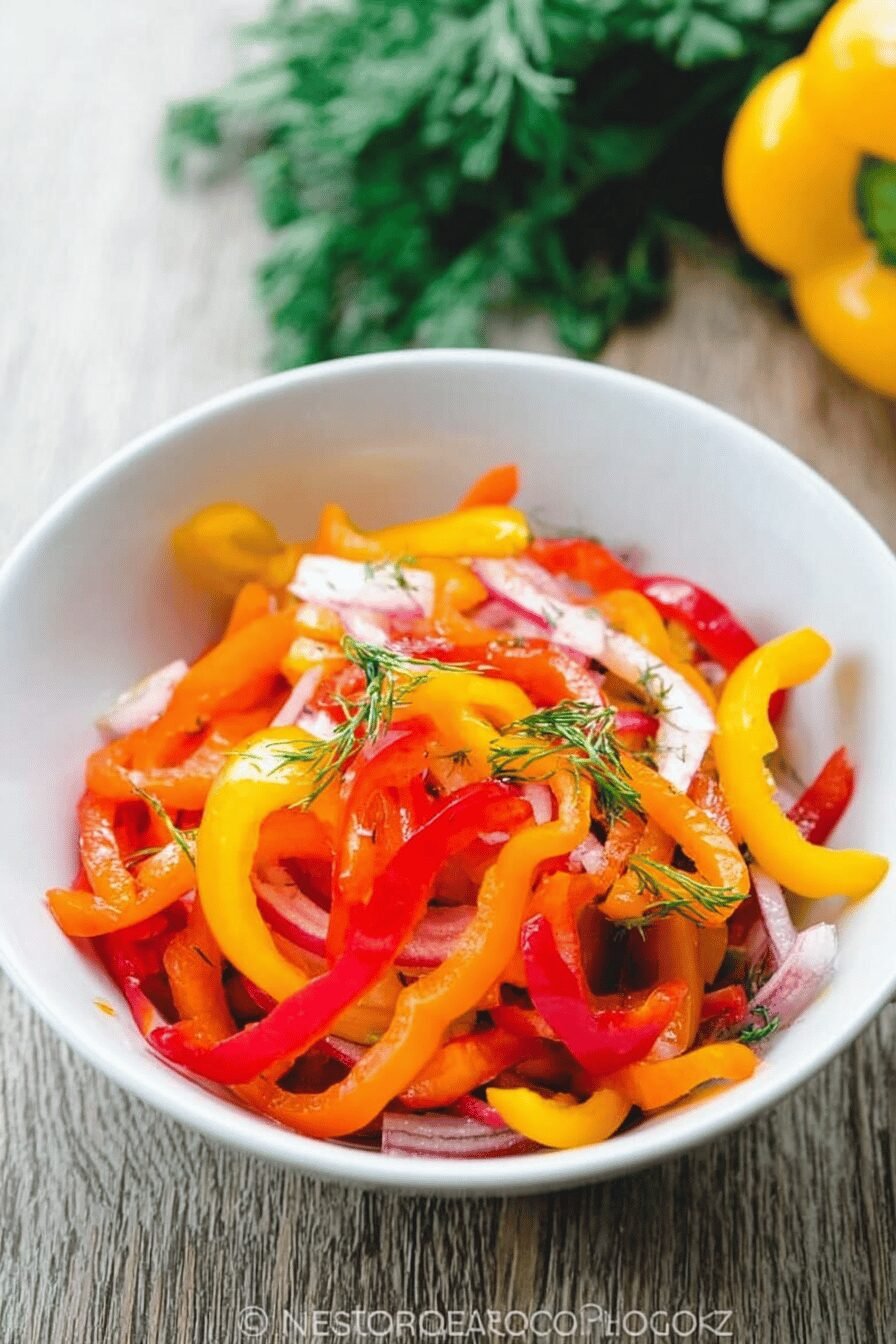 Bell Pepper Salad Recipes For Fresh And Flavorful Meals 6 Mini Bell Pepper Salad