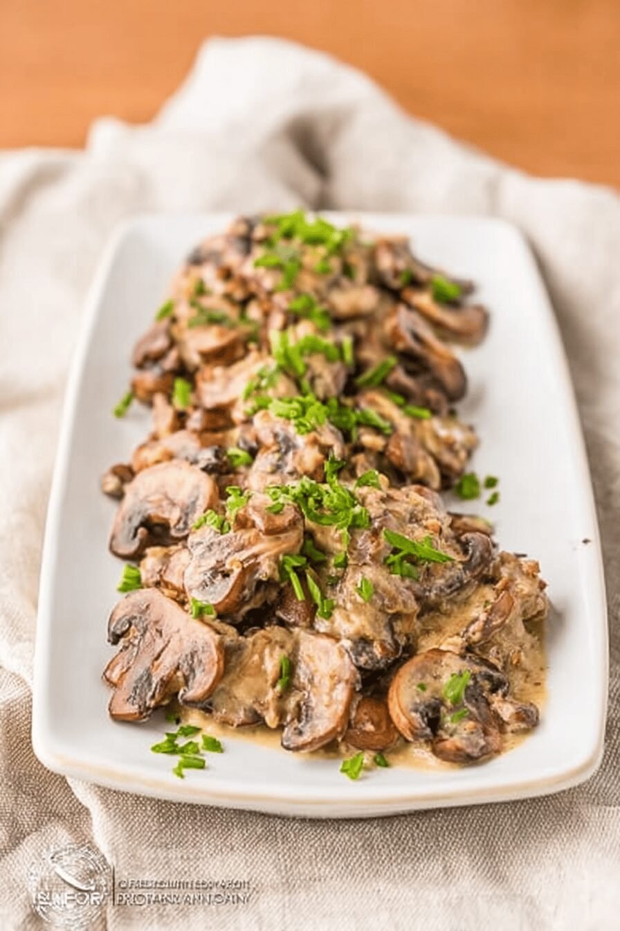 Mushrooms Sour Cream Sauce