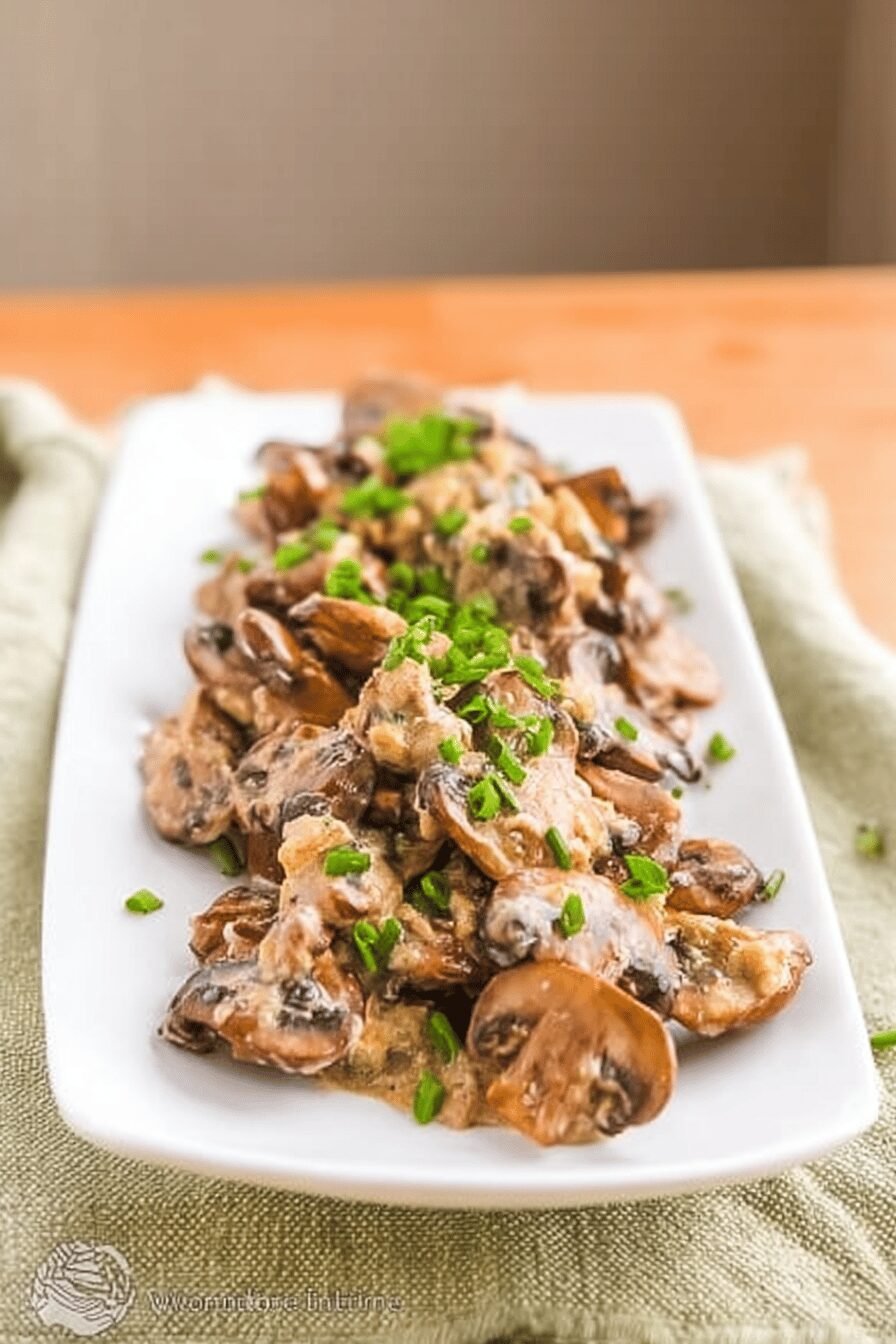 Mushrooms Sour Cream Sauce