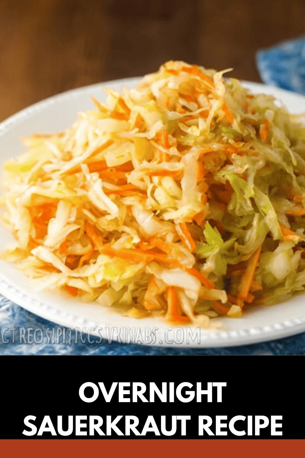 Overnight Sauerkraut Recipe