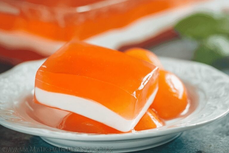 Peaches And Cream Layered Jello 6.Png