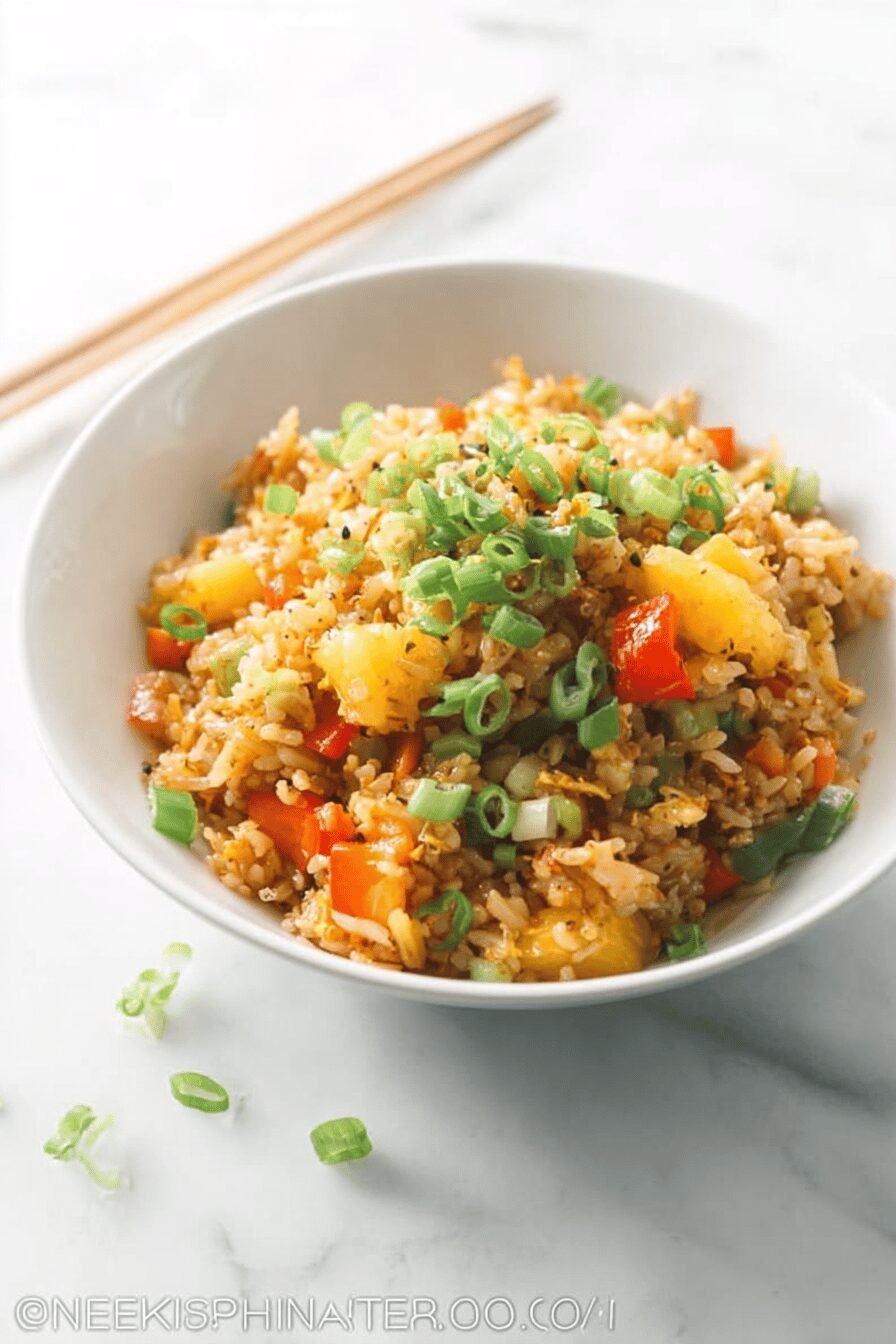 Thai Pineapple Fried Rice With Savory Asian Flavors And Sweet Pineapple 6 Pineapple Fried Rice