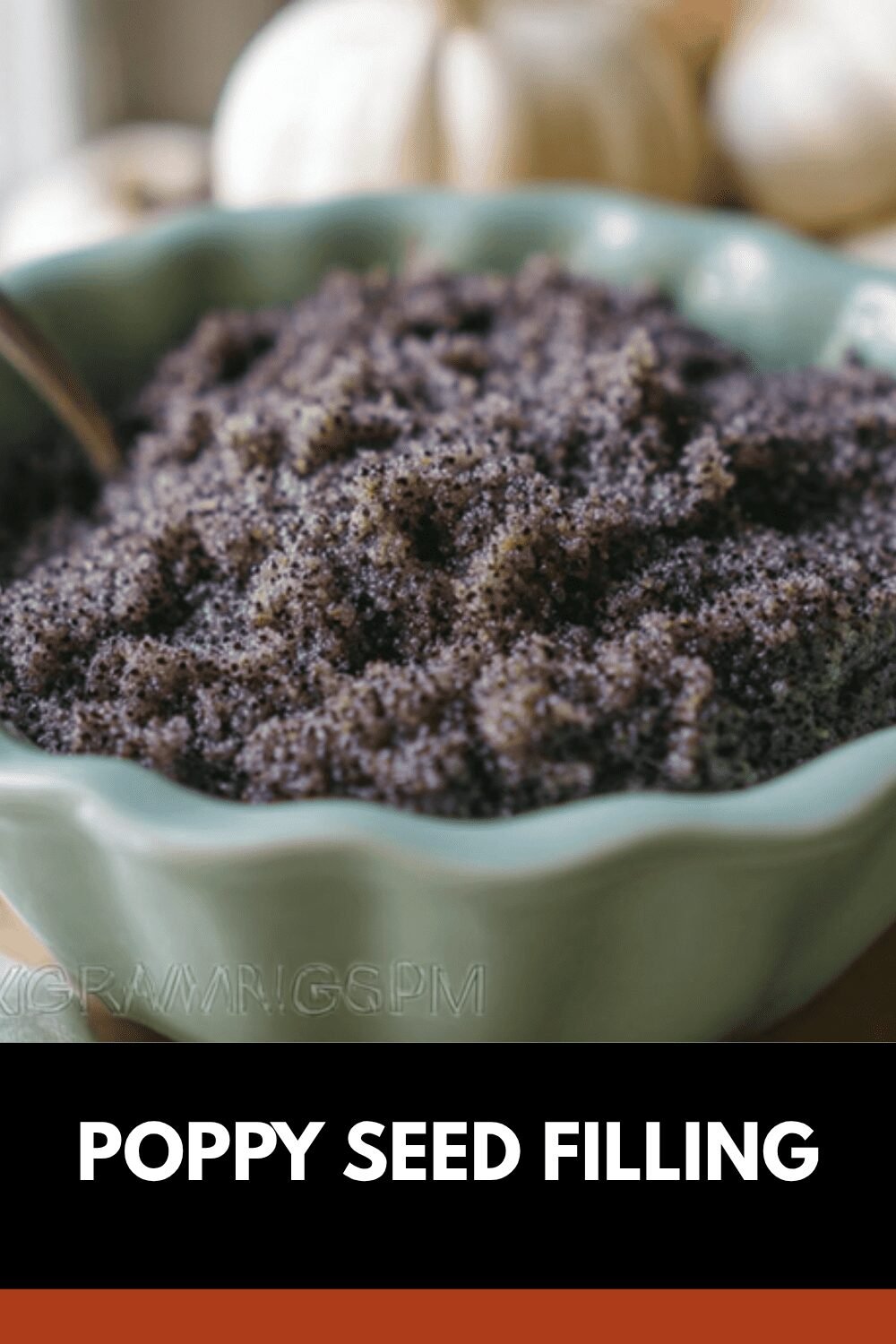 Poppy Seed Filling