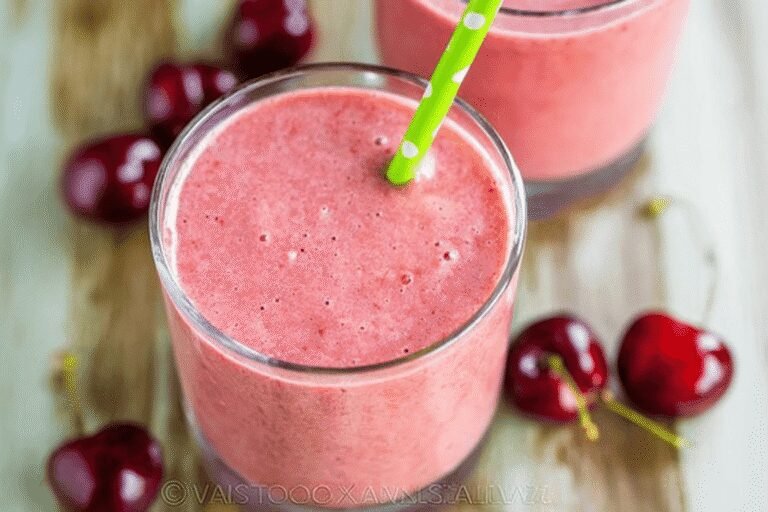 Strawberry Cherry Smoothies 27.Png
