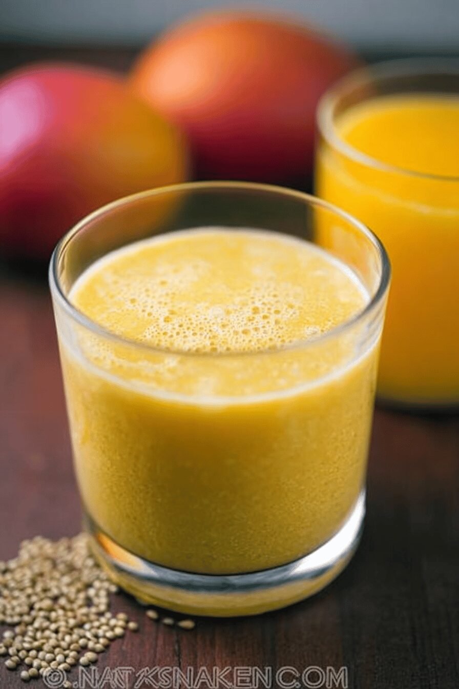 Tropical Mango Pineapple Smoothie Recipe