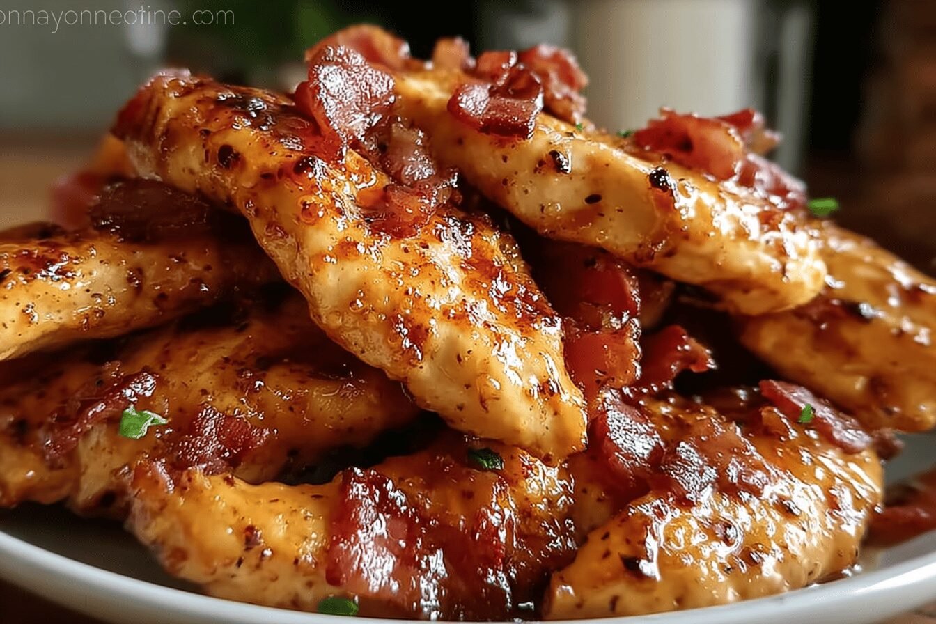 Bacon Brown Sugar Chicken Tenders Recipe With Sweet And Savory Flavors 6 Bacon Brown Sugar Chicken Tenders