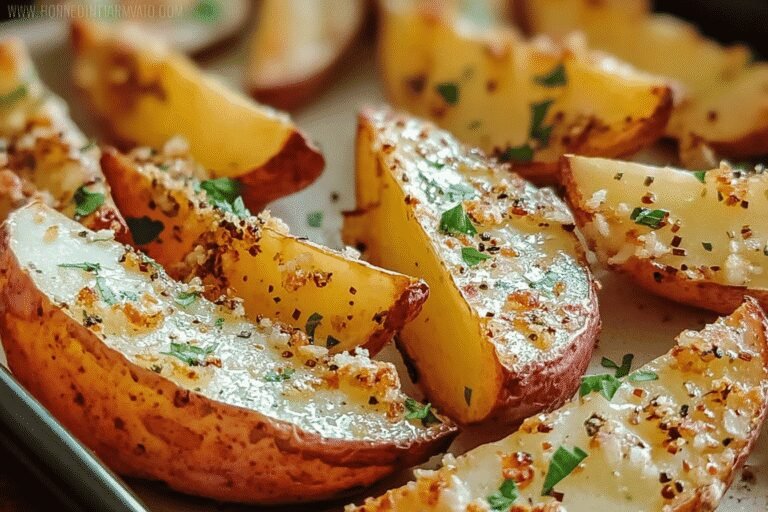 Baked Garlic Parmesan Potato Wedges 49.Png