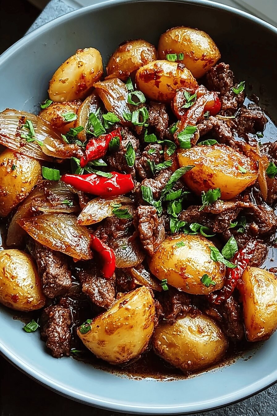 Crunchy Beef Roast Potatoes Recipe For Perfectly Crispy Texture 6 Beef Crispy Potatoes