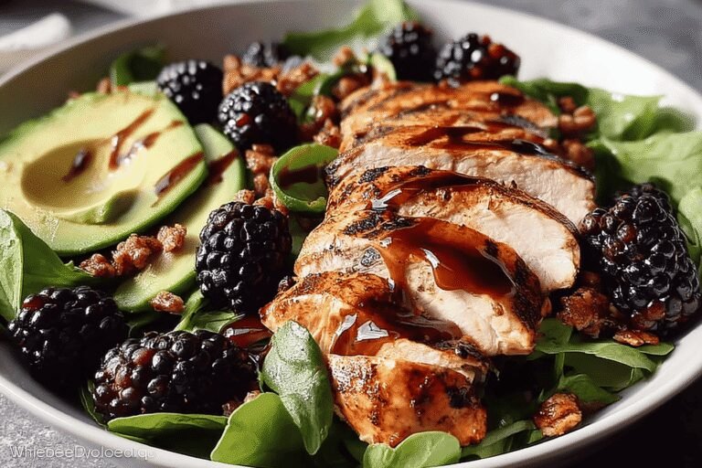 Blackberry Balsamic Grilled Chicken Salad 55.Png