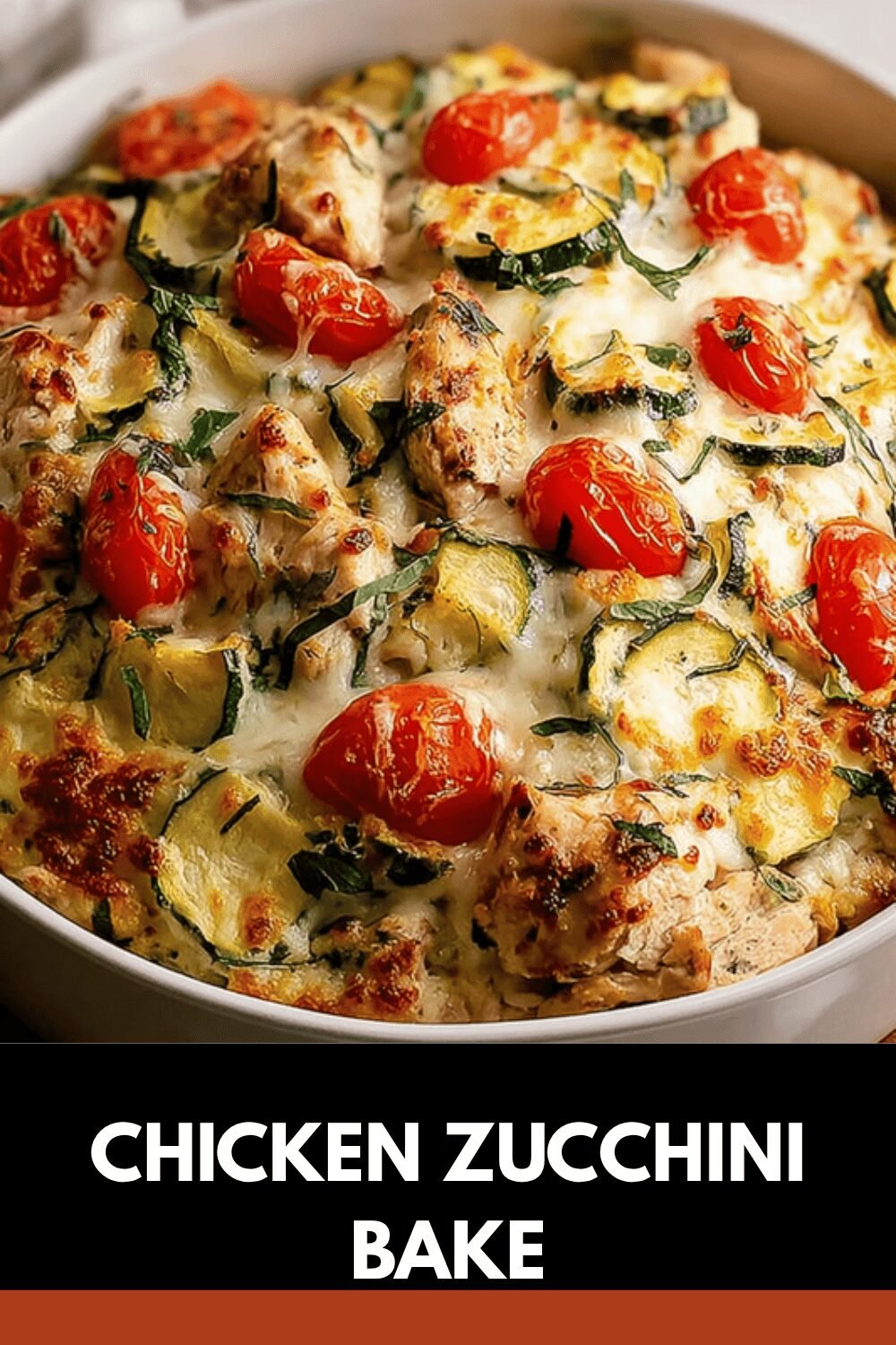 Mediterranean Chicken Zucchini Bake With Fresh Herbs And Cheese 7 Chicken Zucchini Bake