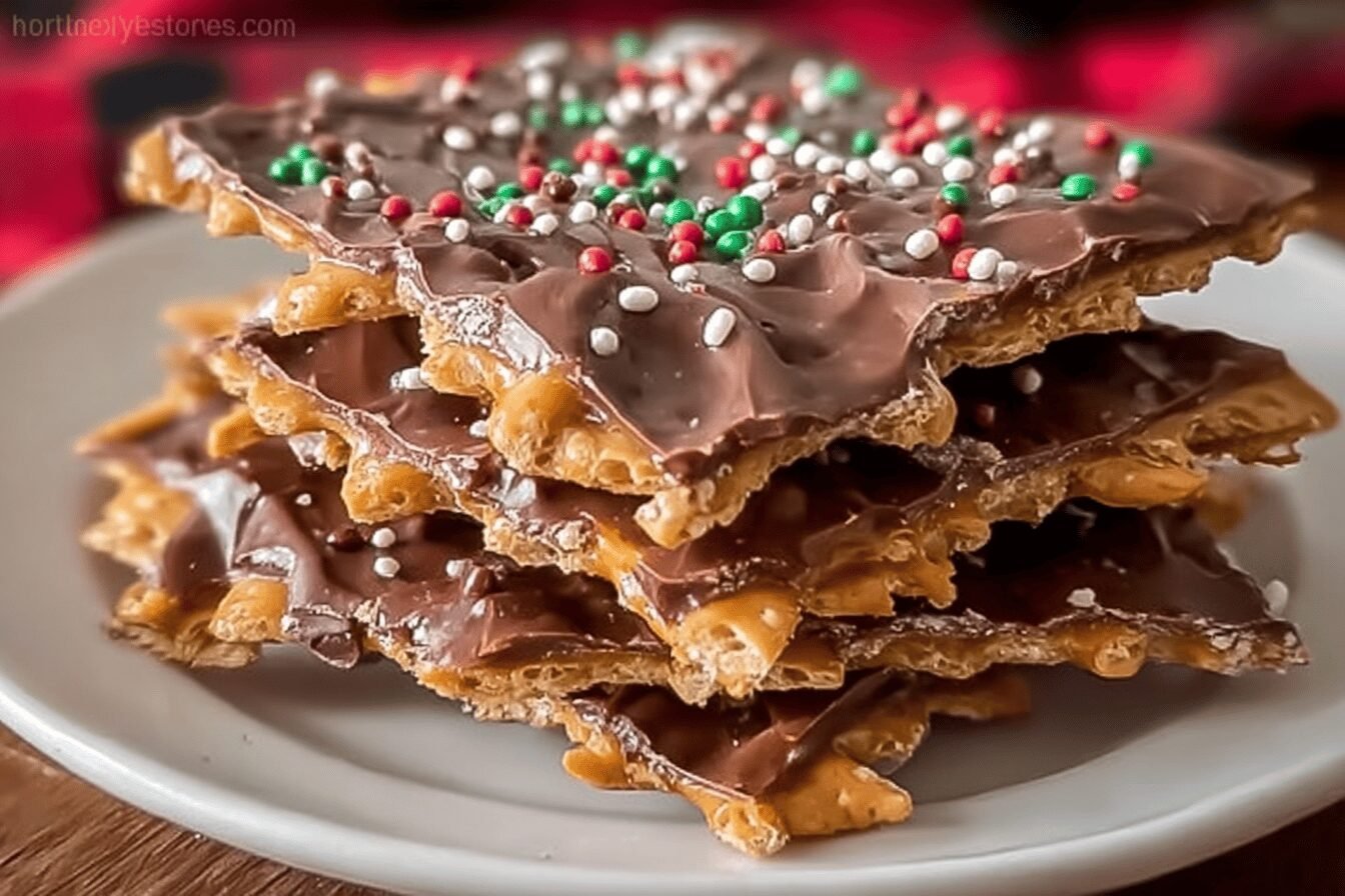 Christmas Crack Recipe With Saltine Cracker Toffee And Sweet Crunch 6 Christmas Crack Saltine Cracker Toffee
