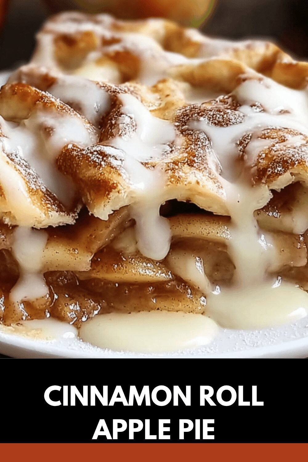 Cinnamon Roll Apple Pie Recipe With Gooey Layers And Sweet Spice 4 Cinnamon Roll Apple Pie