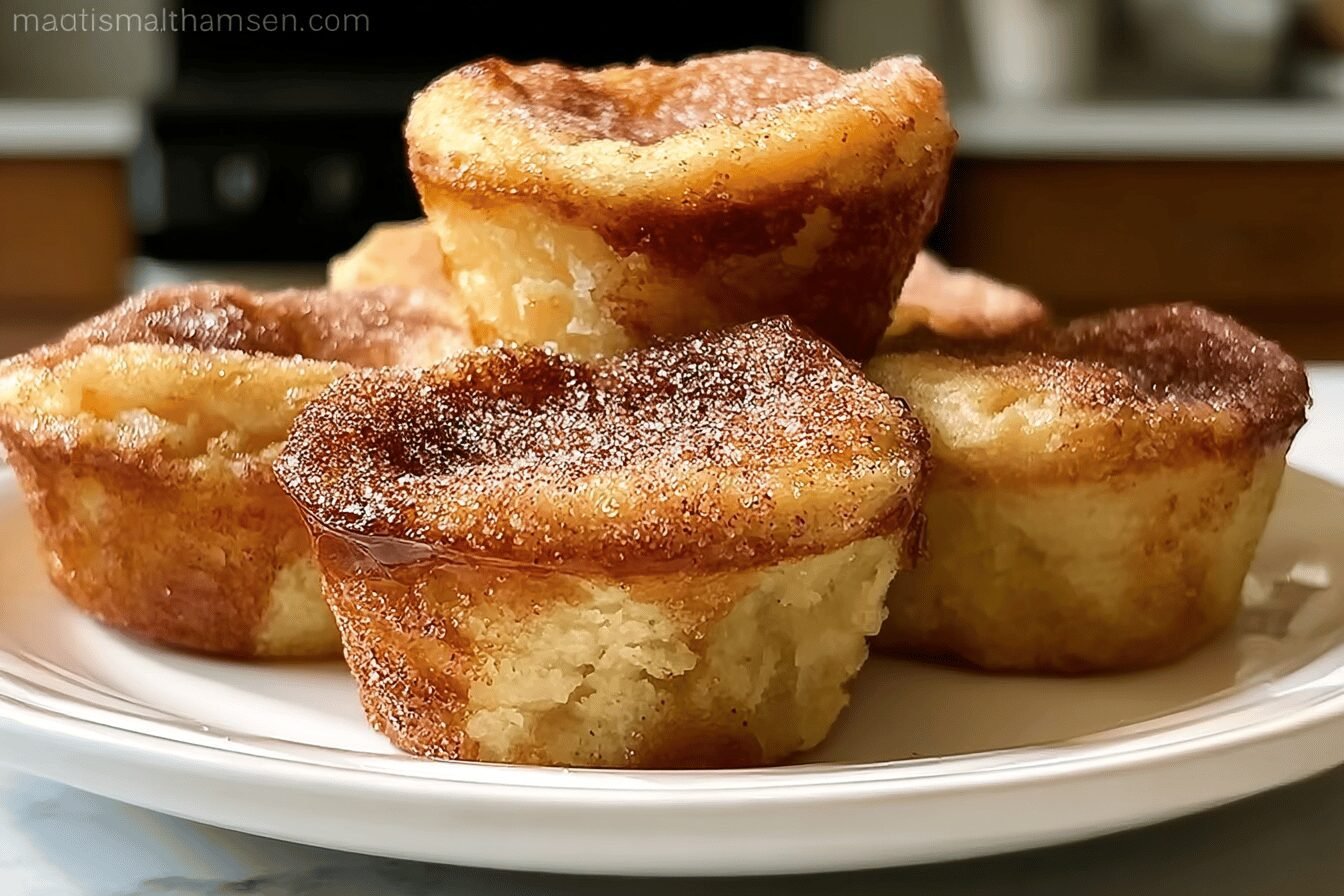 Cinnamon Sugar French Toast Muffins