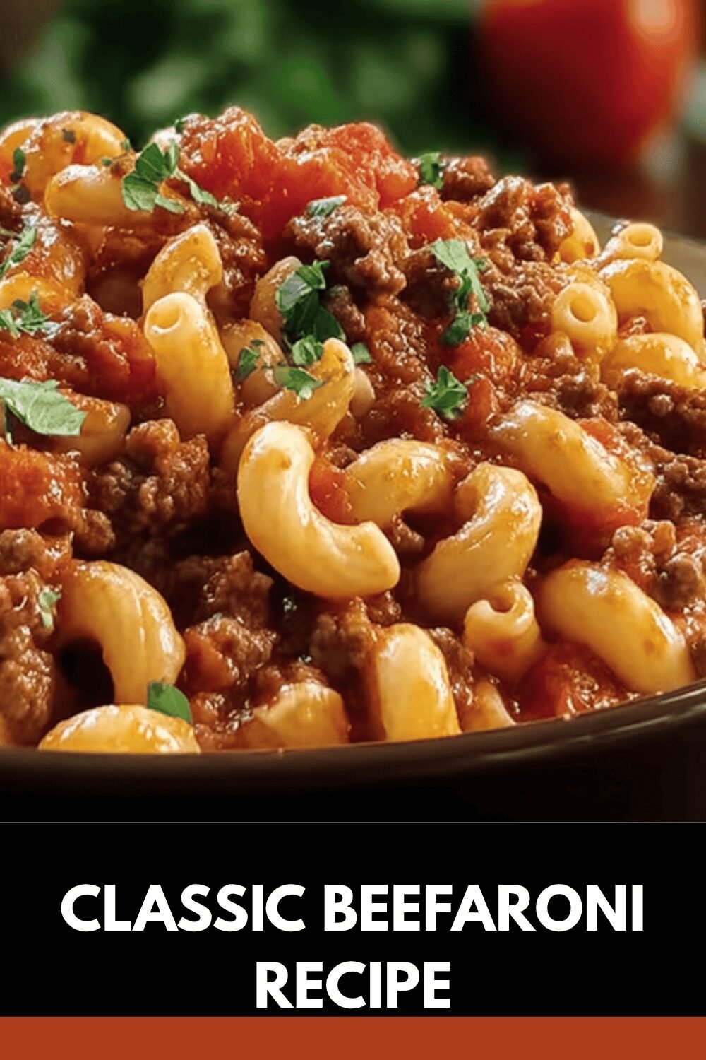 Classic Beefaroni Recipe