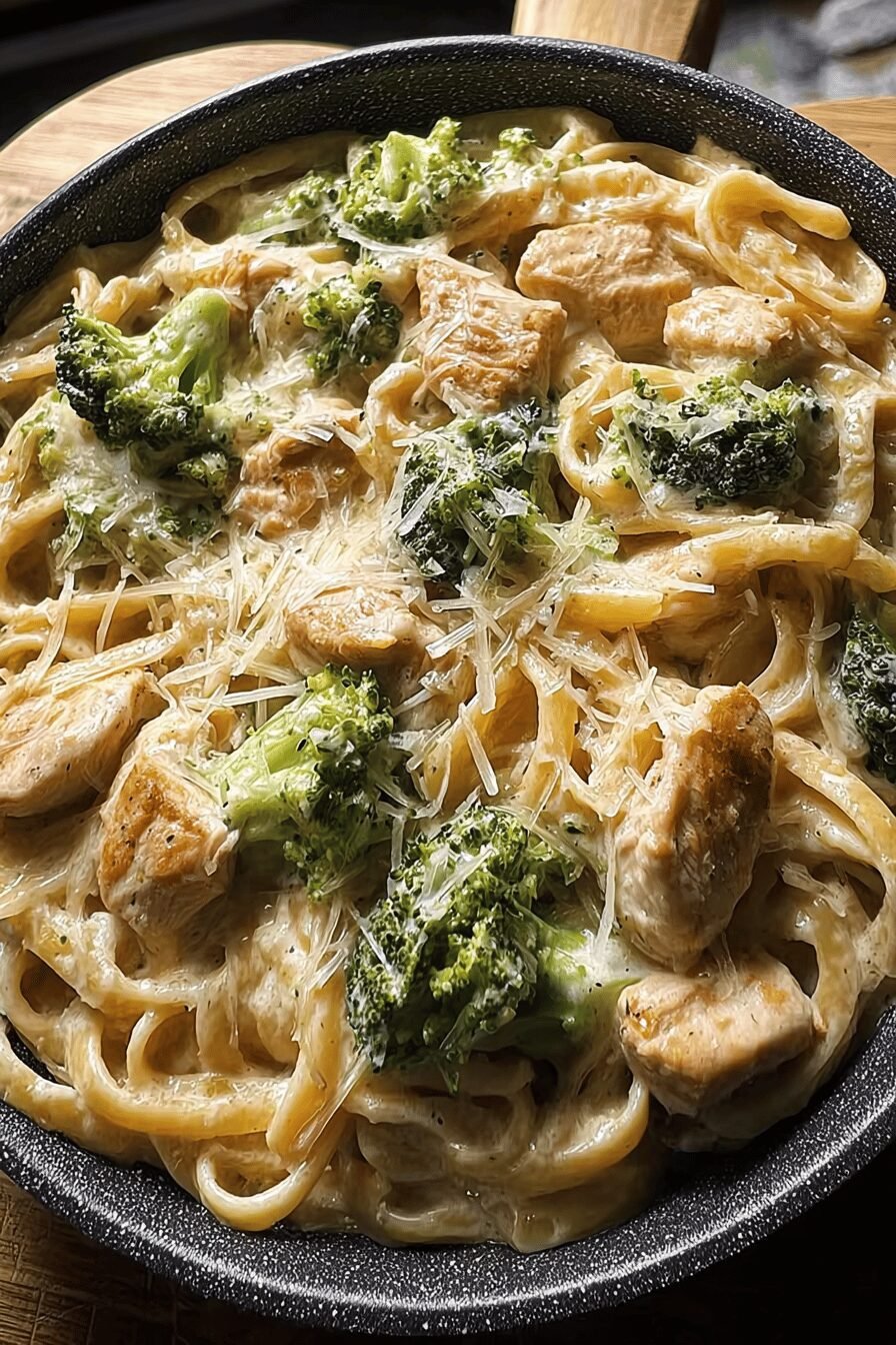 Creamy Broccoli Chicken Pasta