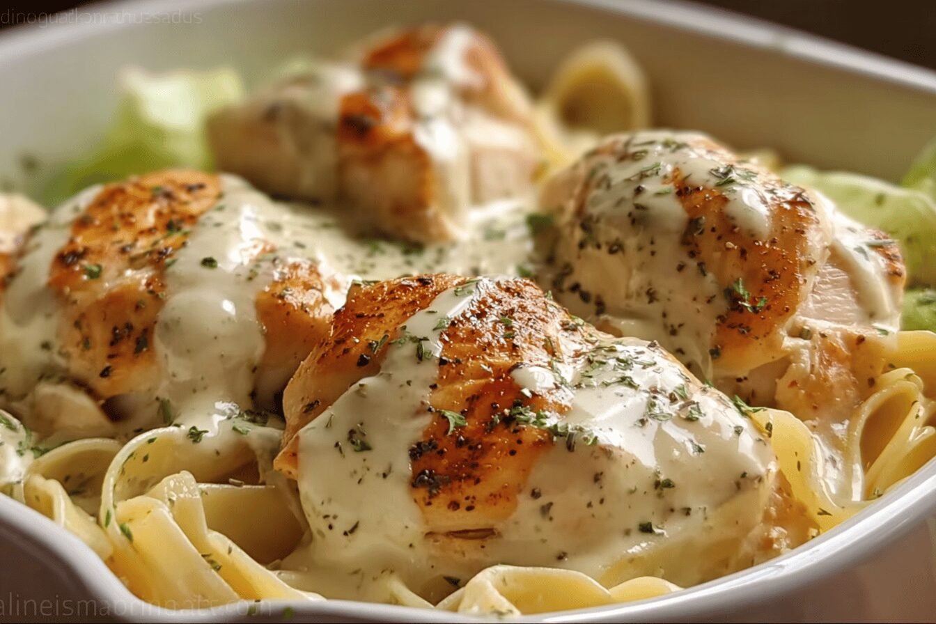 Creamy Caesar Chicken Delight