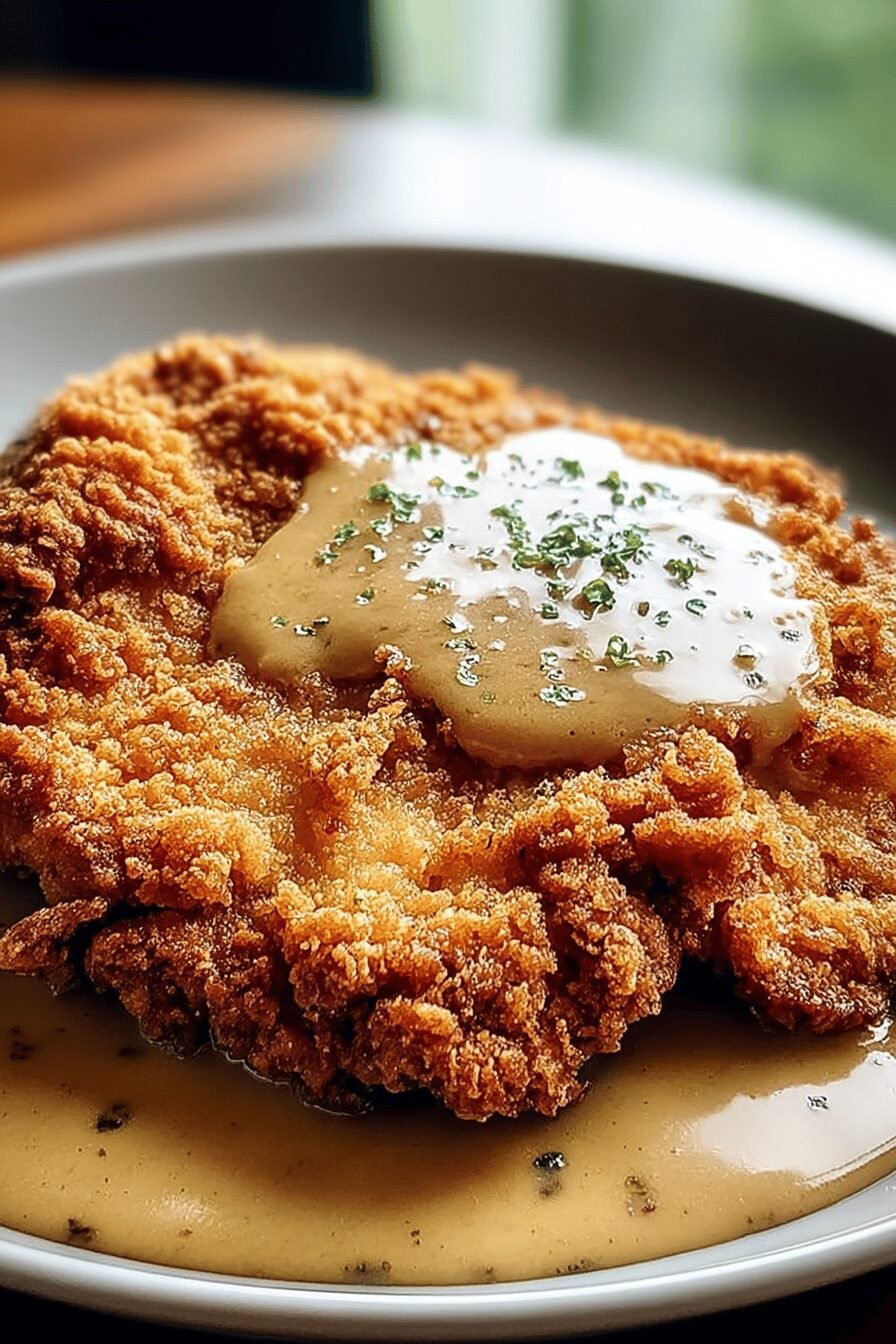 Crispy Buttermilk Chicken Steak