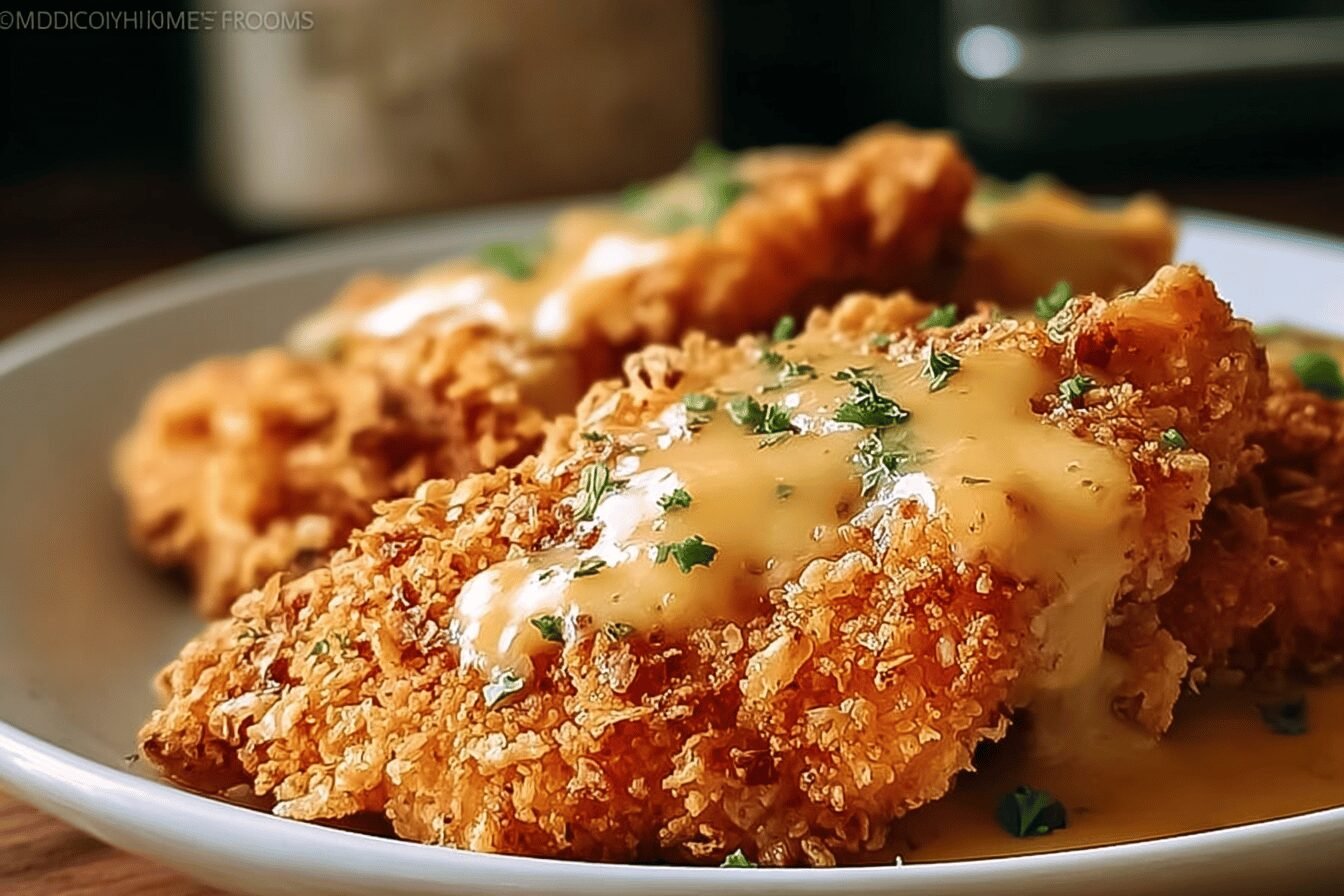 Crispy Ritz Cracker Chicken
