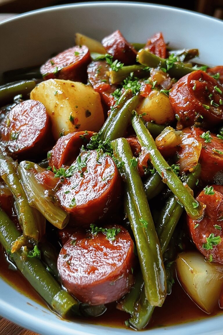 Crockpot Kielbasa Green Beans 64.Png