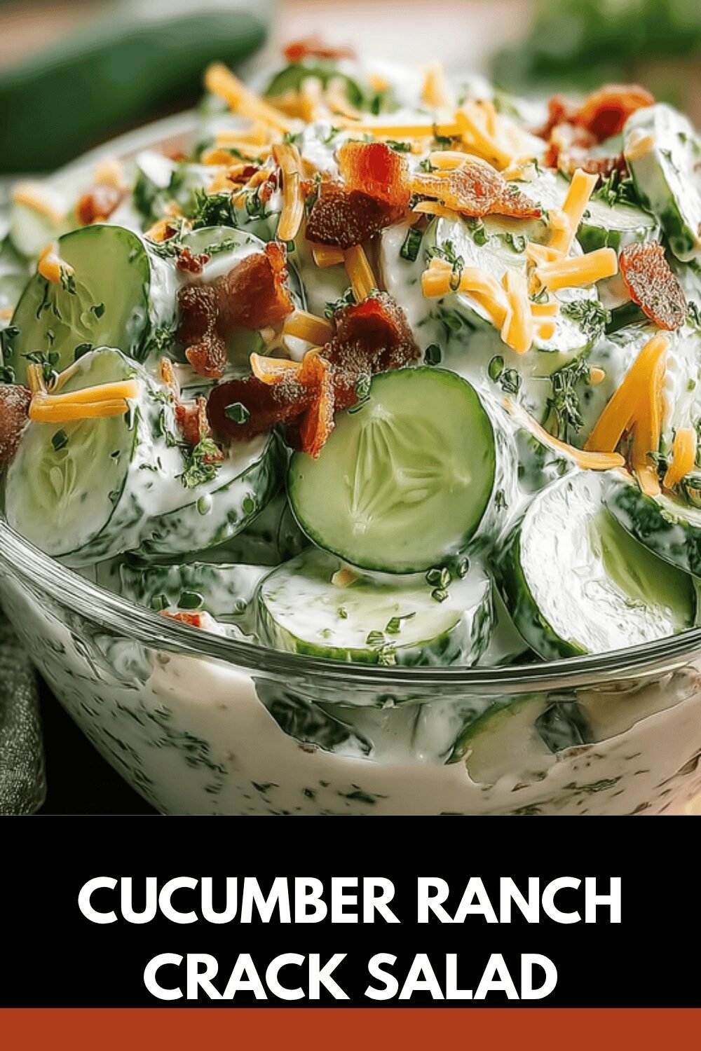 Classic Cucumber Ranch Salad With A Crunchy Twist 7 Cucumber Ranch Crack Salad
