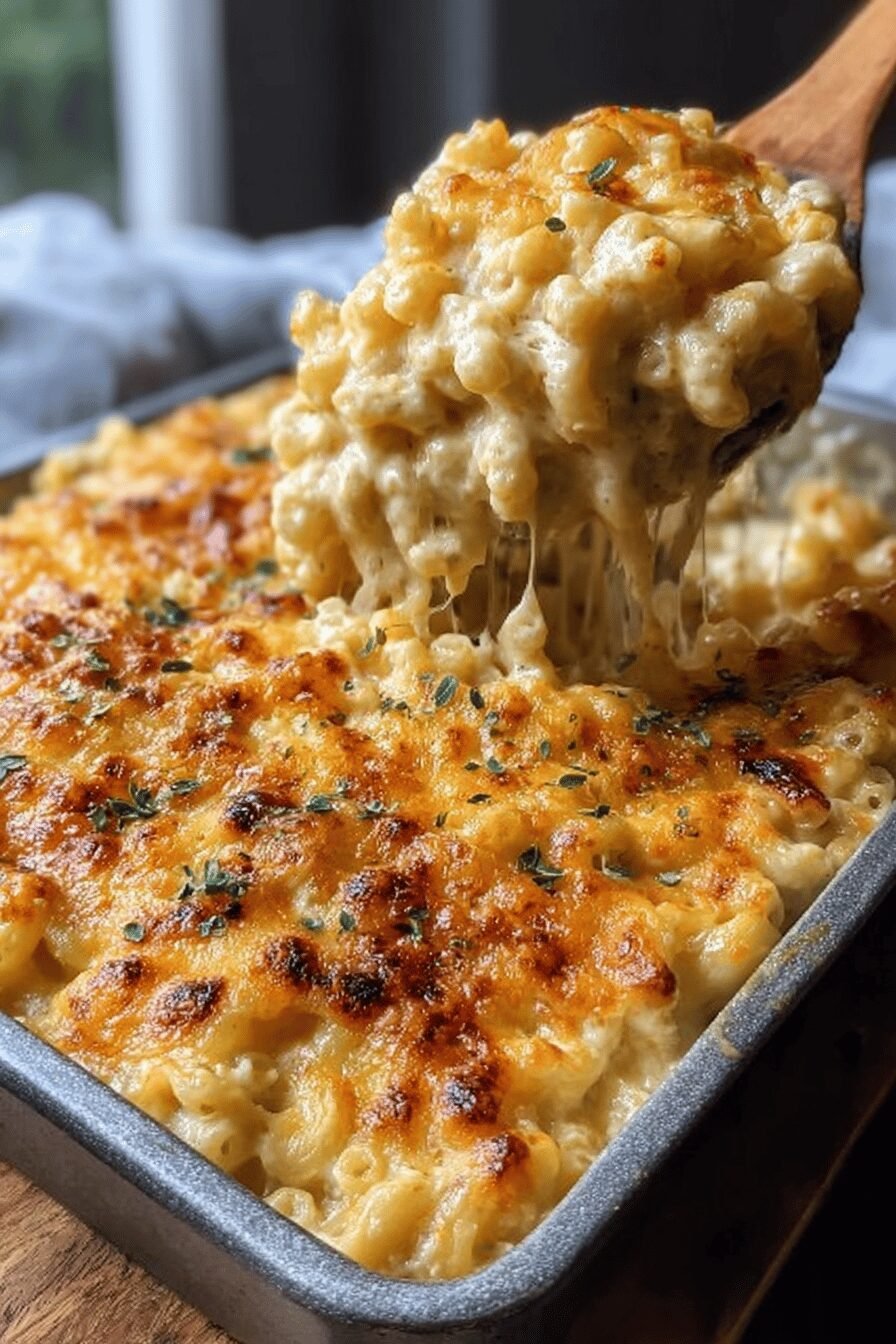 Five Cheese Baked Macaroni And Cheese Recipe For Creamy Comfort 6 Five Cheese Macaroni Bake