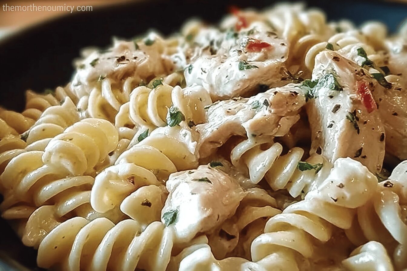 Garlic Parmesan Chicken Pasta
