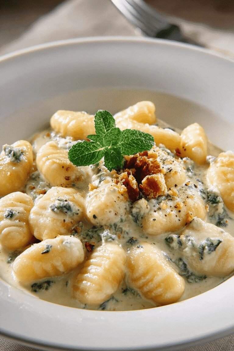 Gnocchi Gorgonzola Cream Sauce 37.Png