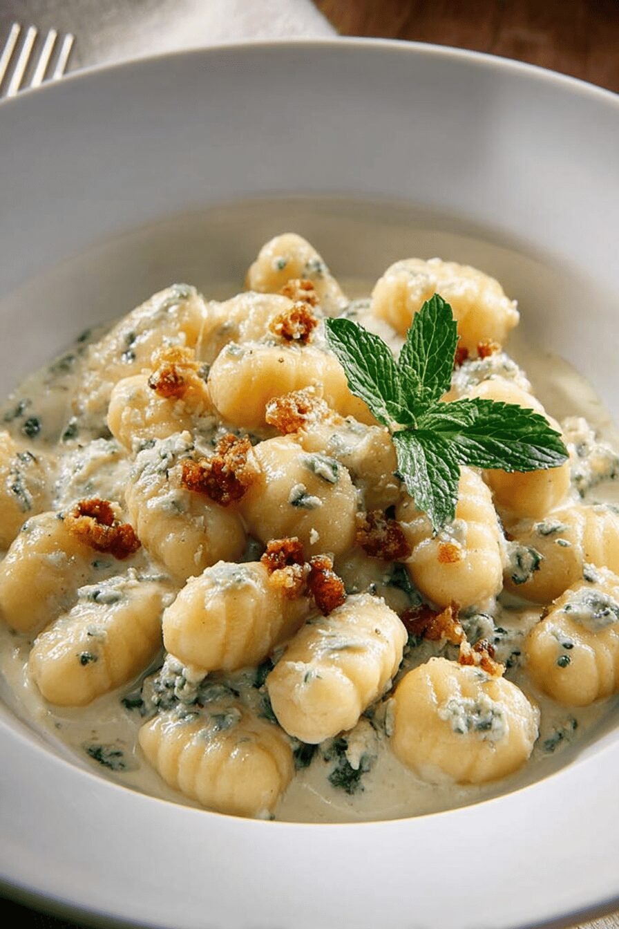 Gnocchi Gorgonzola Cream Sauce