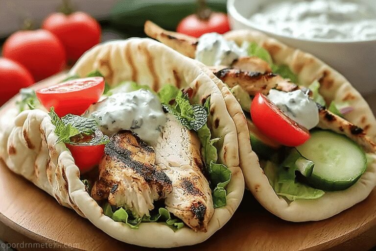Greek Chicken Gyros 92.Png