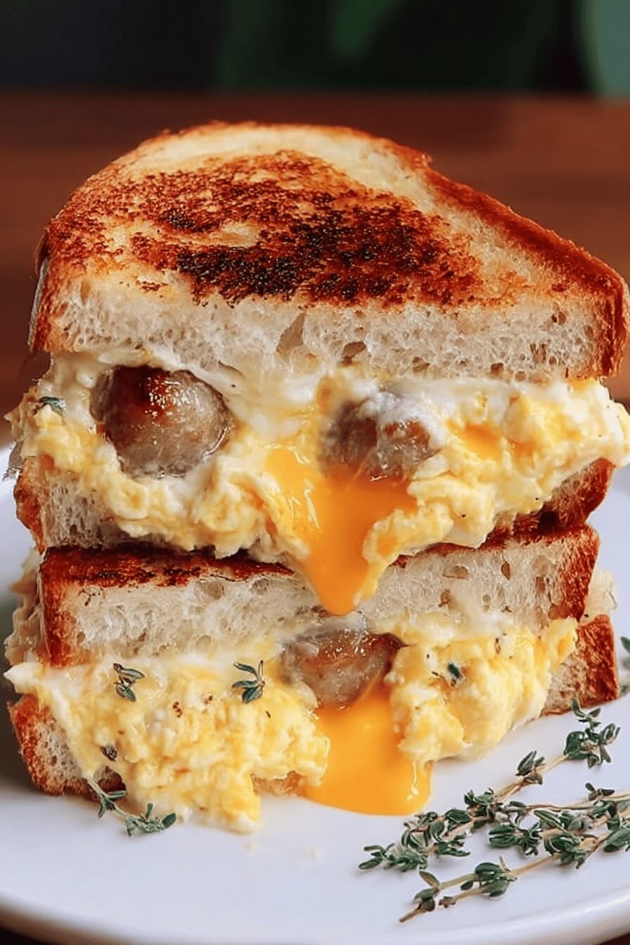 Grilled Egg Cheese Sandwich