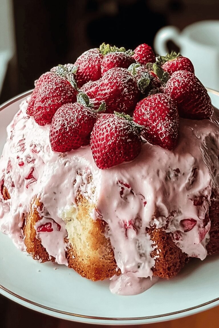 Homemade Strawberry Cream Cake 3.Png