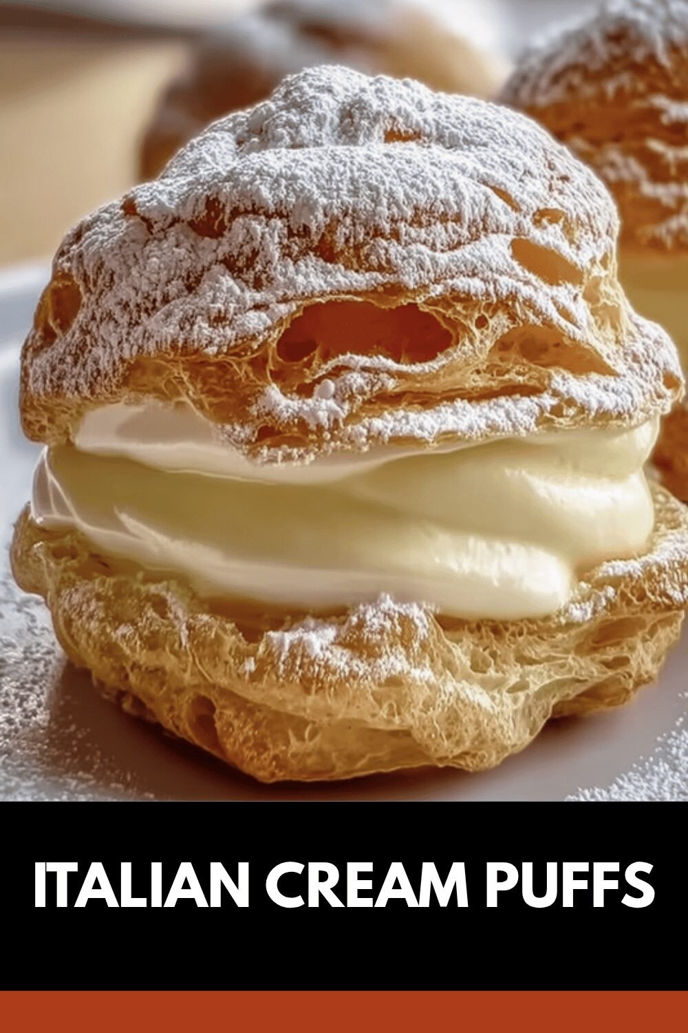 Italian Cream Puffs