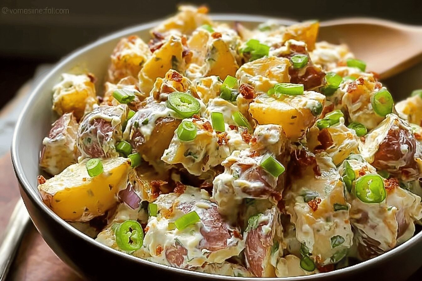 Jalapeno Popper Roasted Potato Salad