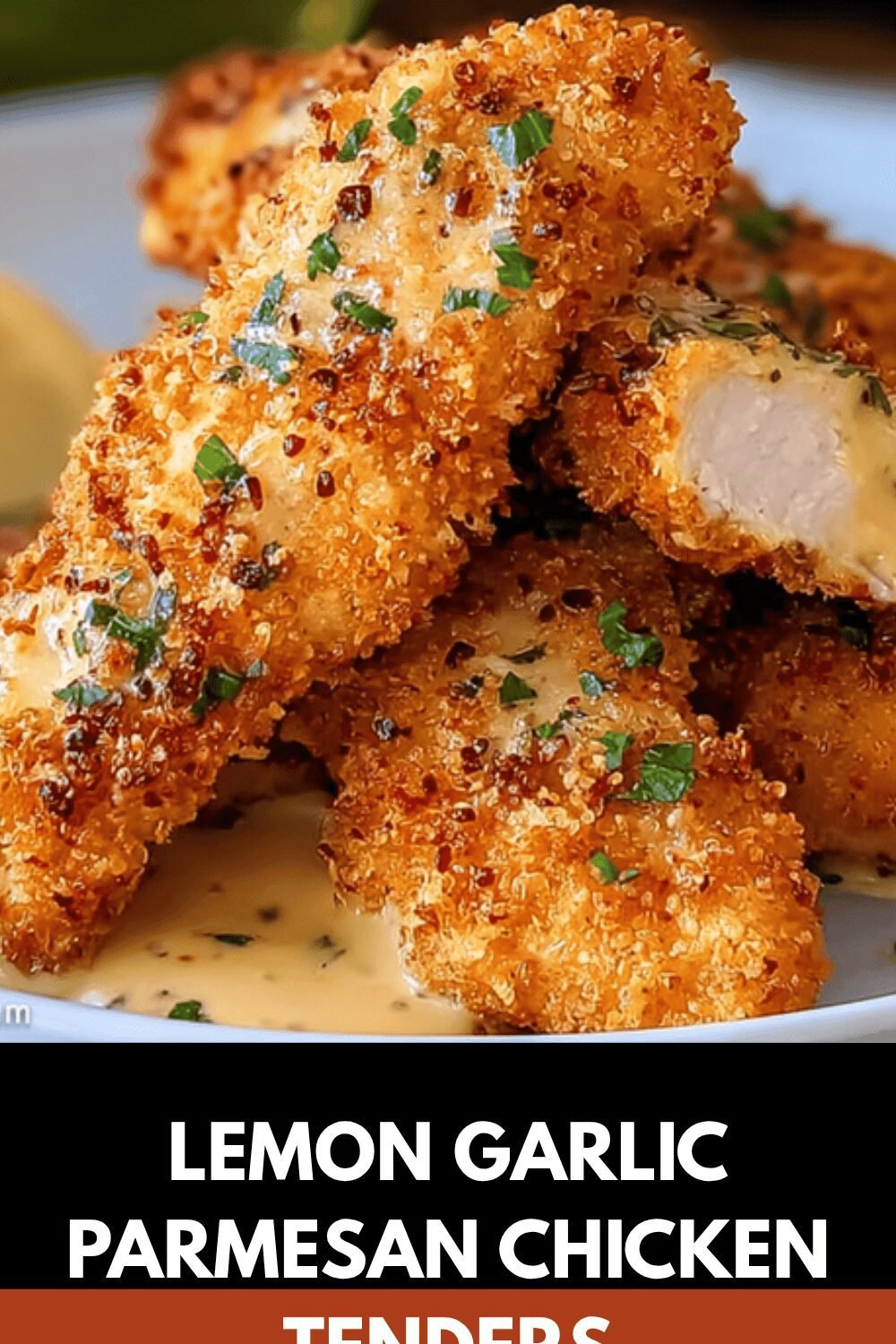 Crispy Chicken Tenders Recipe For Perfectly Cooked Golden Bites 7 Lemon Garlic Parmesan Chicken Tenders