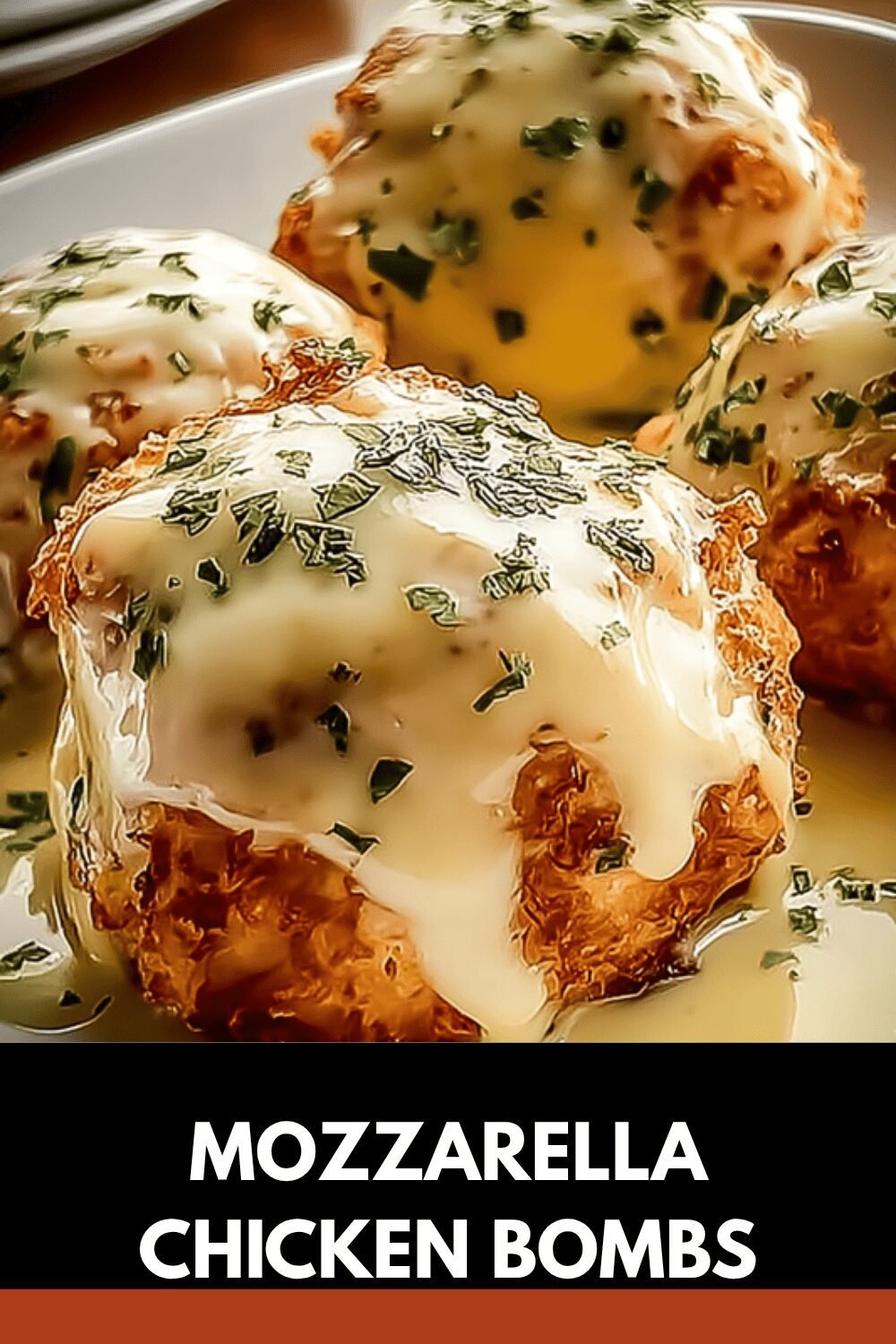 Chicken Mozzarella Bombs Recipe With Parmesan And Cream Cheese 7 Mozzarella Chicken Bombs