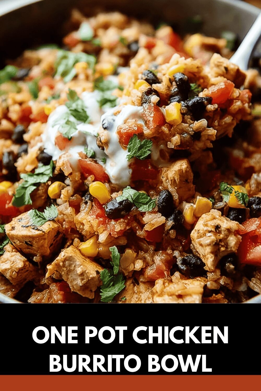 One Pot Chicken Burrito Bowls Recipe For Quick And Tasty Meals 7 One Pot Chicken Burrito Bowl