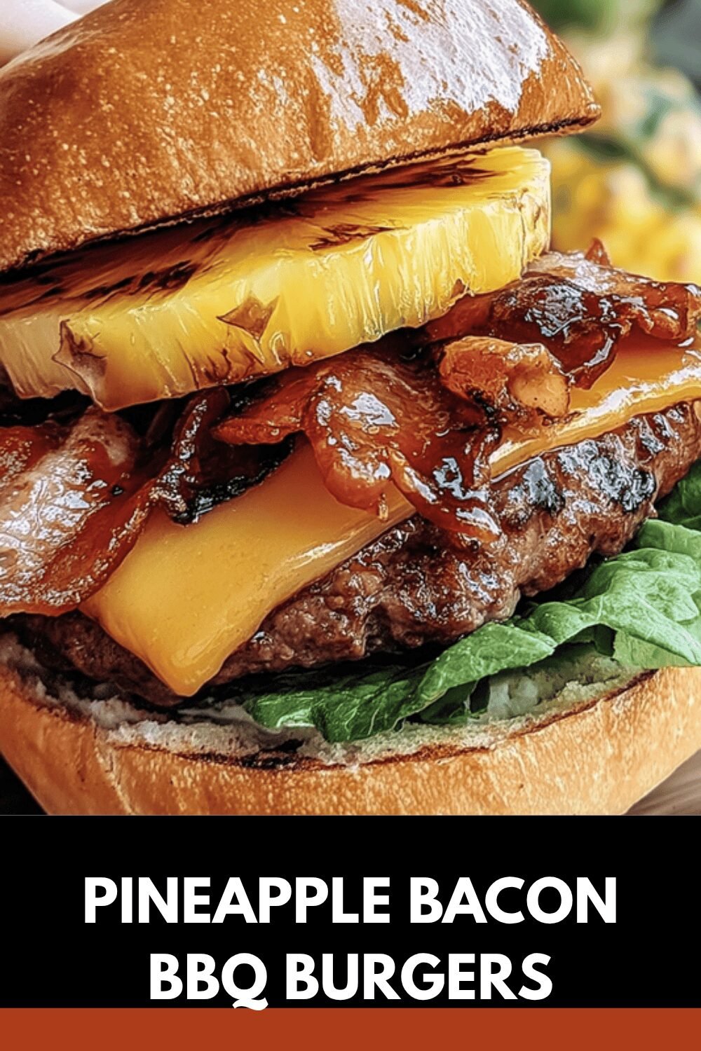 Pineapple Bacon Bbq Burgers