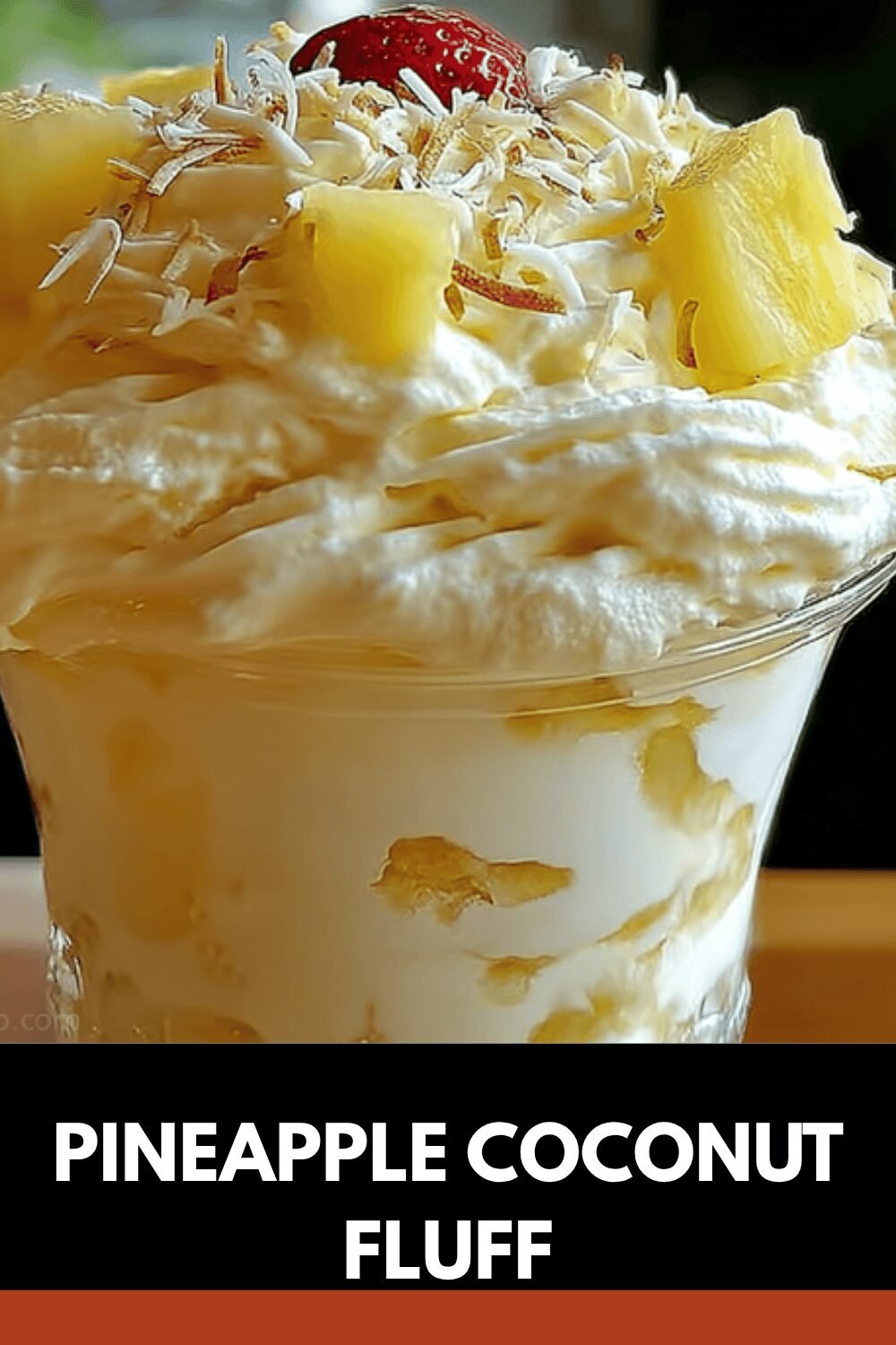 Hawaiian Pineapple Fluff Recipe With Creamy Sweet And Tangy Layers 7 Pineapple Coconut Fluff