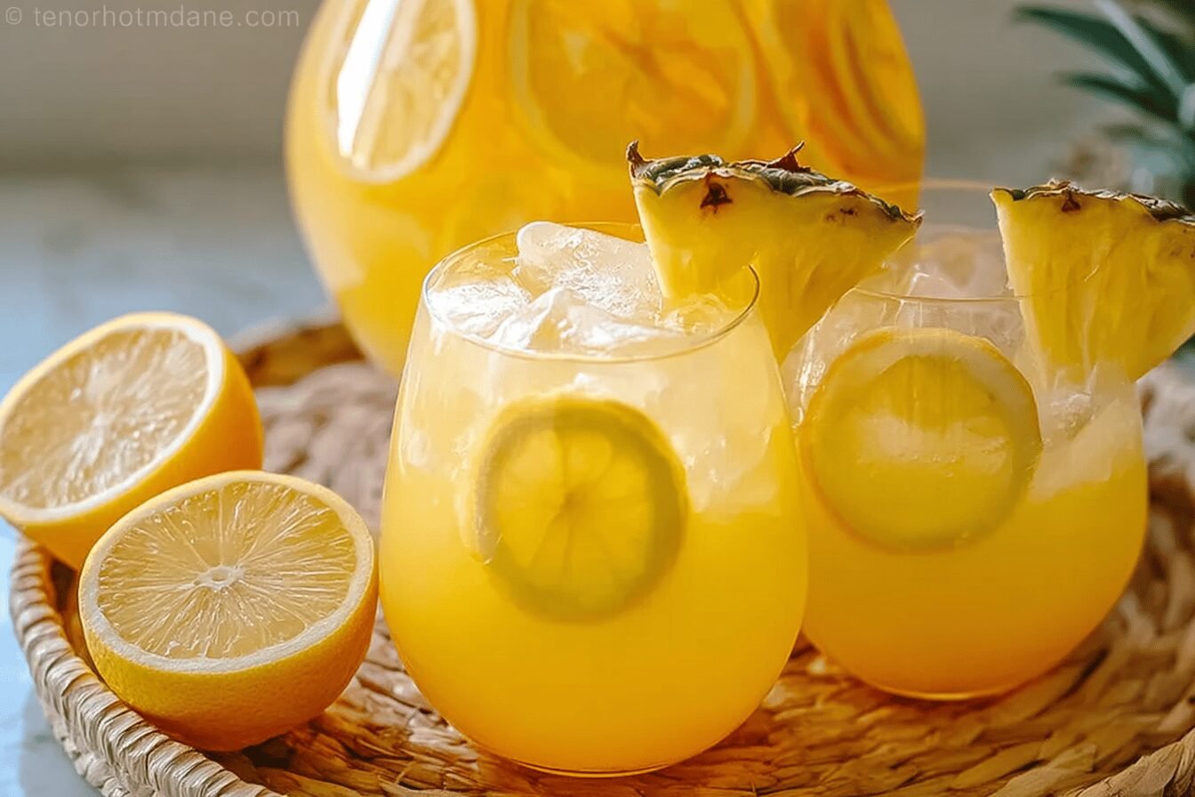 Pineapple Lemonade Punch