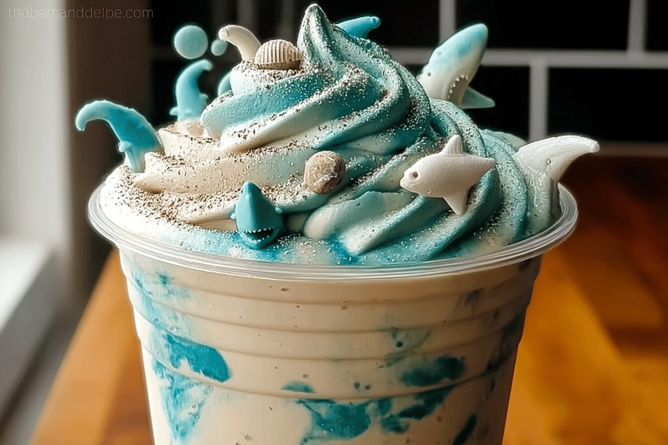 Shark Week Frappuccino Recipe