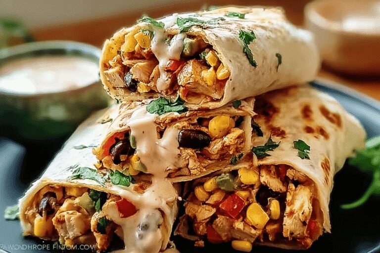 Southwest Chicken Wrap 85.Png