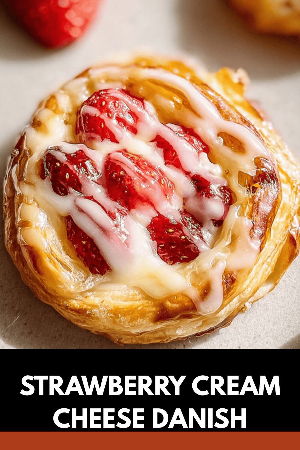 Easy Strawberry Cream Cheese Danish Recipe For A Sweet Breakfast Treat 7 Strawberry Cream Cheese Danish