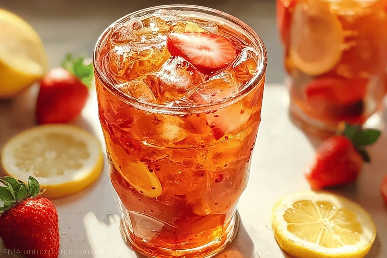 Strawberry Iced Tea