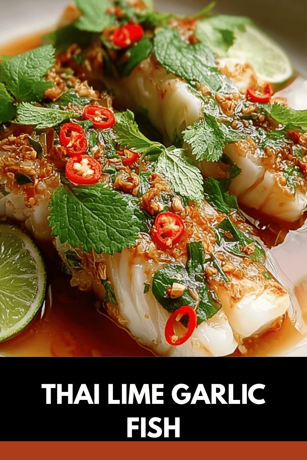 Steamed Fish With Lime Garlic Sauce Recipe For Flavorful Meals 7 Thai Lime Garlic Fish