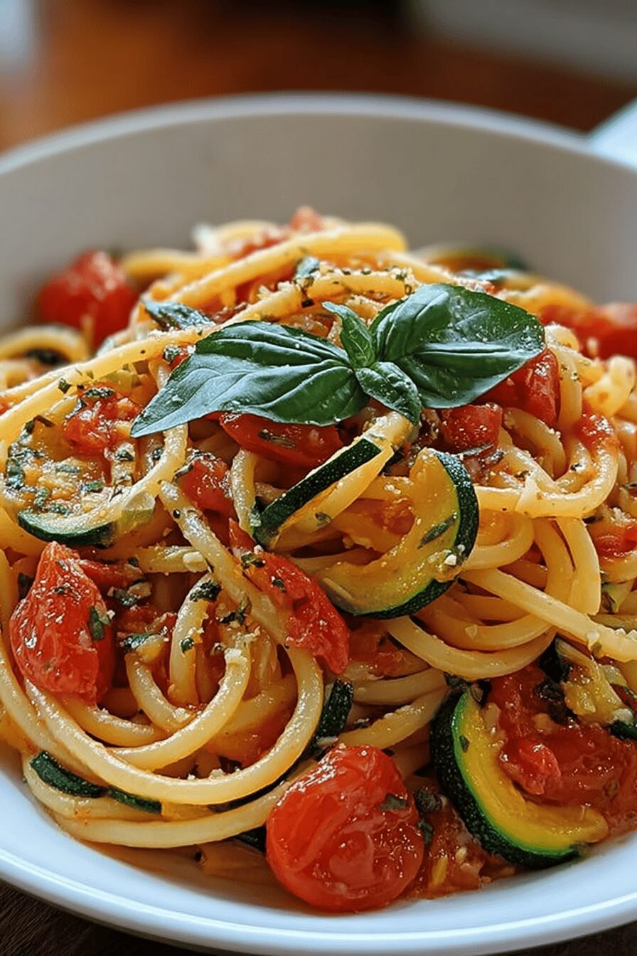 Tomato Zucchini Pasta