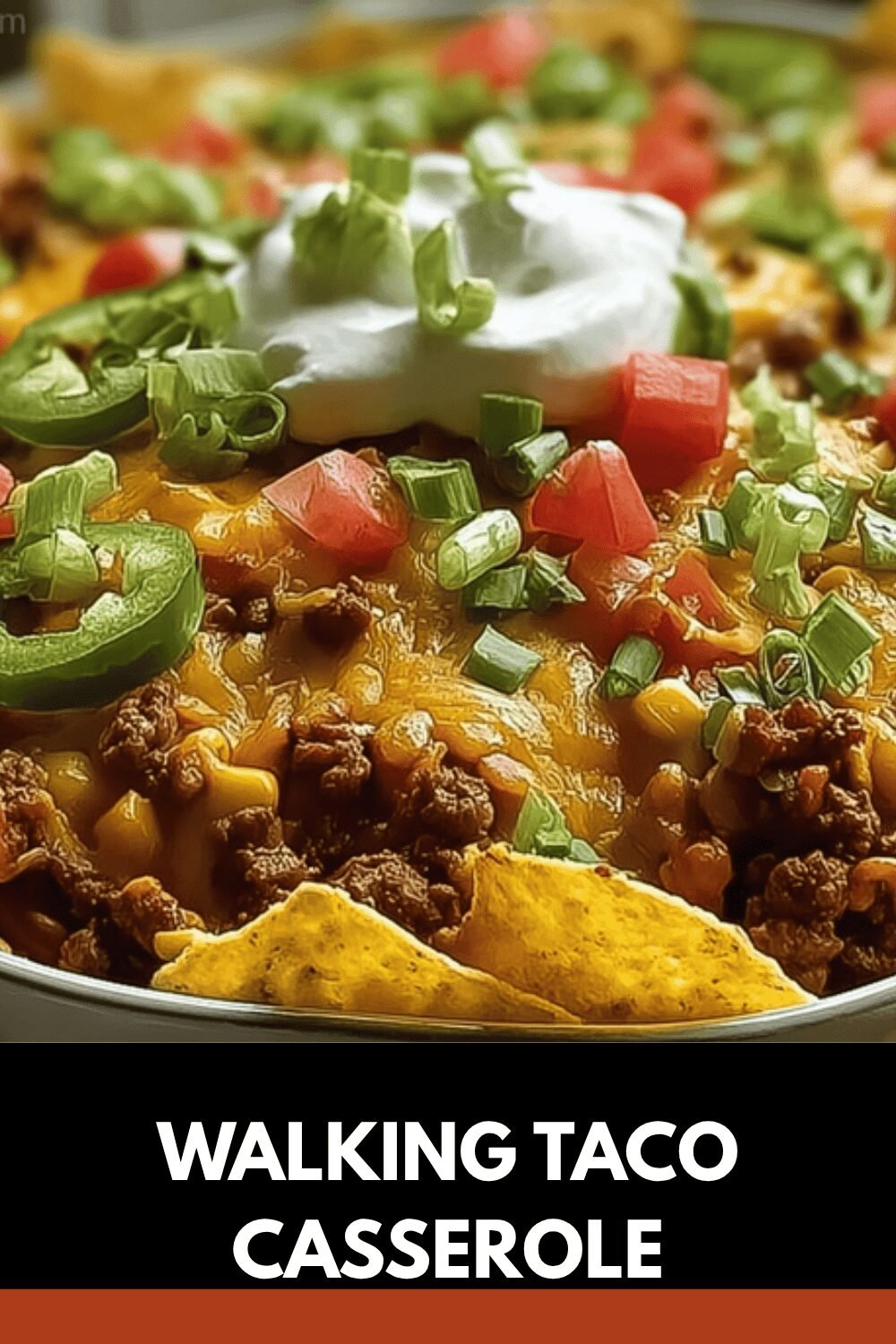 Walking Taco Casserole Recipe With Easy Layered Taco Flavors 7 Walking Taco Casserole