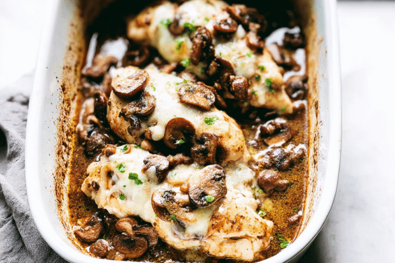 Baked Mushroom Chicken 29.Png