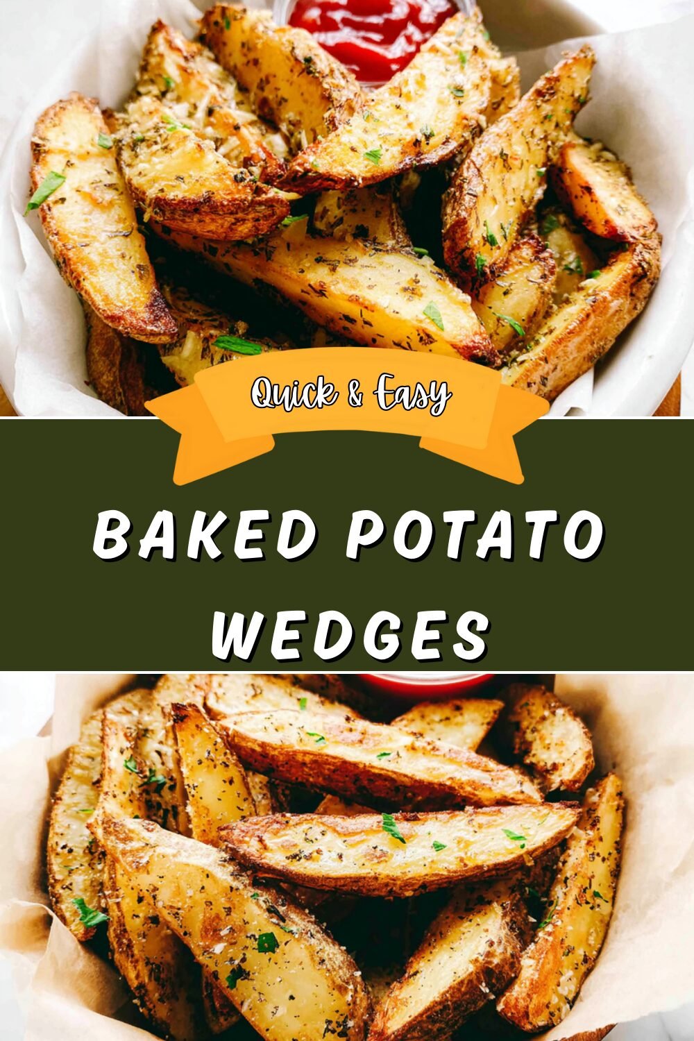 Baked Potato Wedges