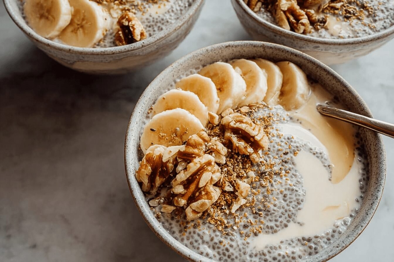 Banana Chia Pudding