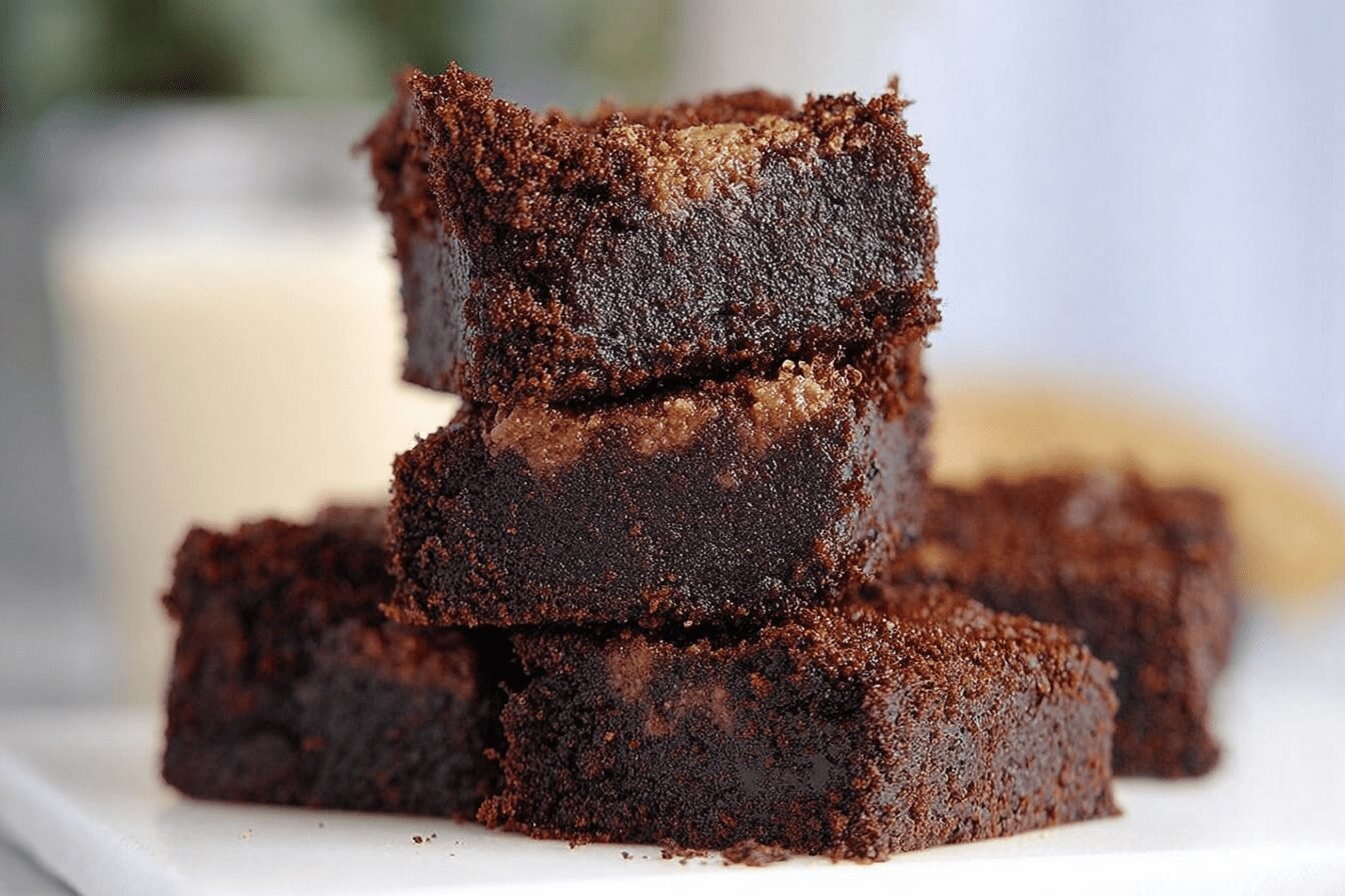 Banana Peanut Butter Brownies